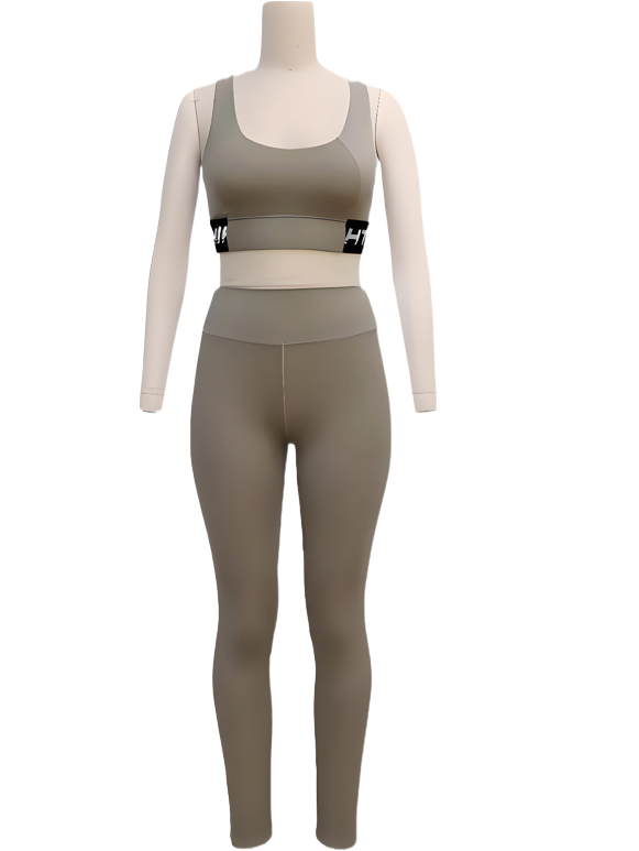 Bra top & Legging logo